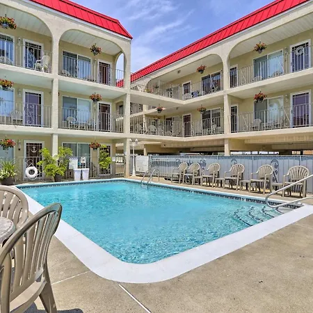 Quaint Wildwood Condo About Walk To Beach! Exterior photo